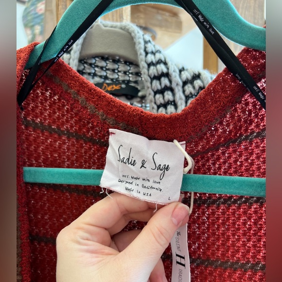 Sadie + Sage Striped Cardigan - Picture 3 of 4